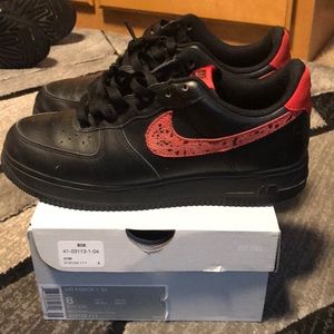 Air Force 1’s, size 8